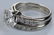 White Gold Joined Diamond Wedding Set - 3