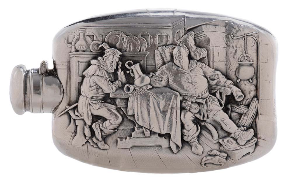Wallace Sterling Flask (1 of 5)
