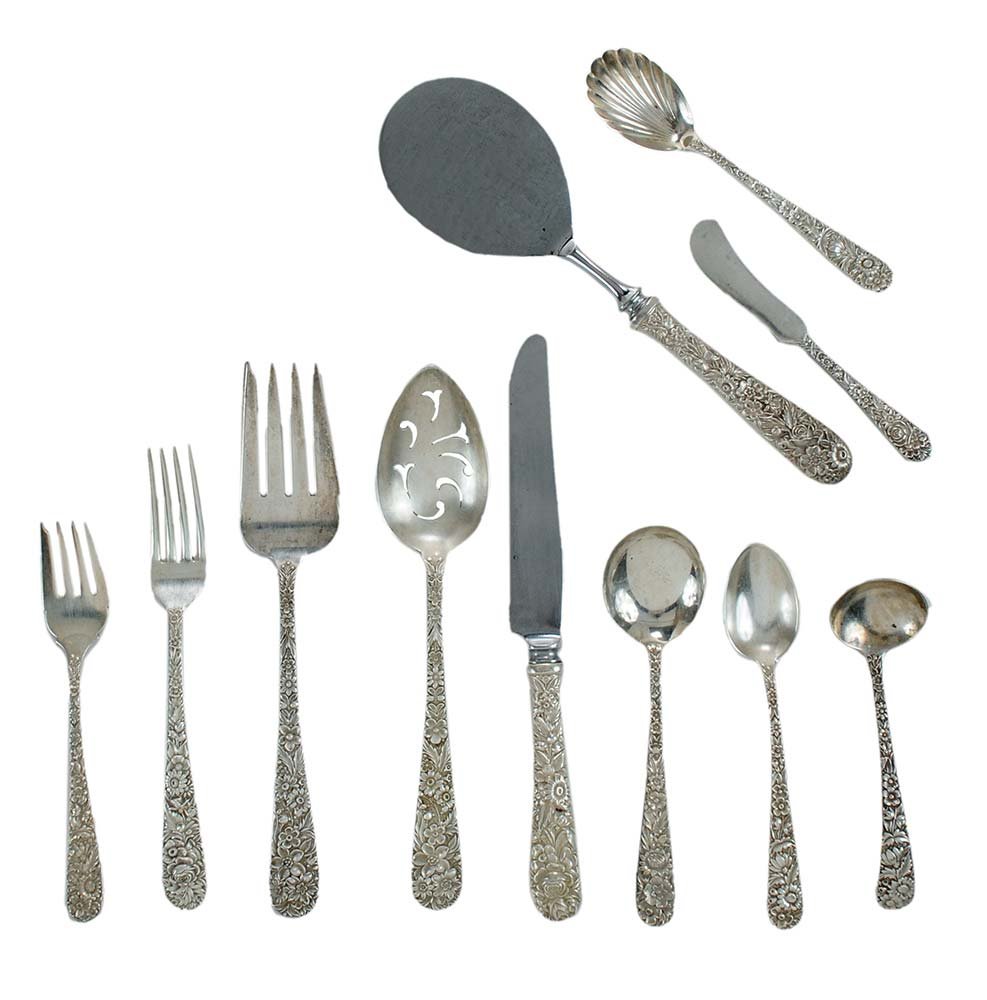 Kirk Repoussé Sterling Flatware, 97 (1 of 2)