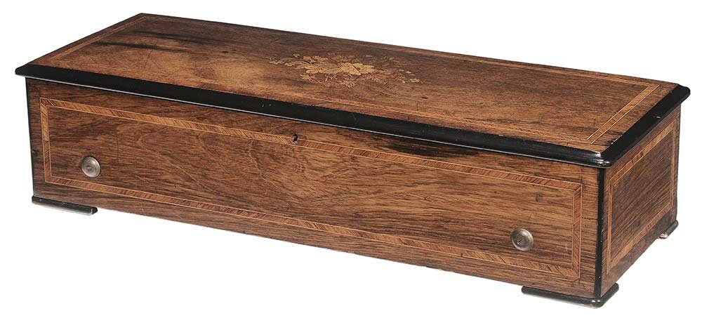 Inlaid Swiss Harpe Harmonique Piccolo (1 of 7)