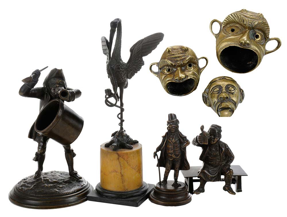 Seven Bronze Table Figures (1 of 4)