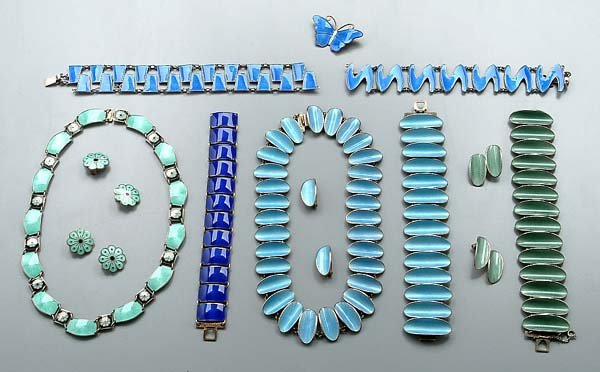 David-Andersen enameled sterling: