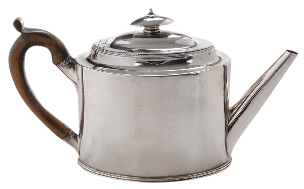 Hester Bateman English Silver Teapot (1 of 5)