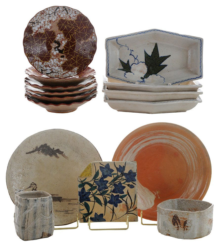 Plates and Assorted Dishes for Tea (1 of 4)