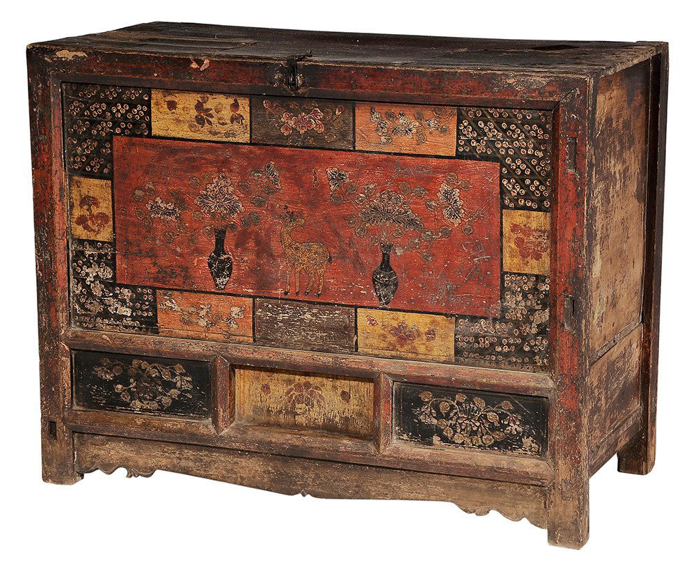 Antique Chinese Polychrome-Decorated (1 of 8)