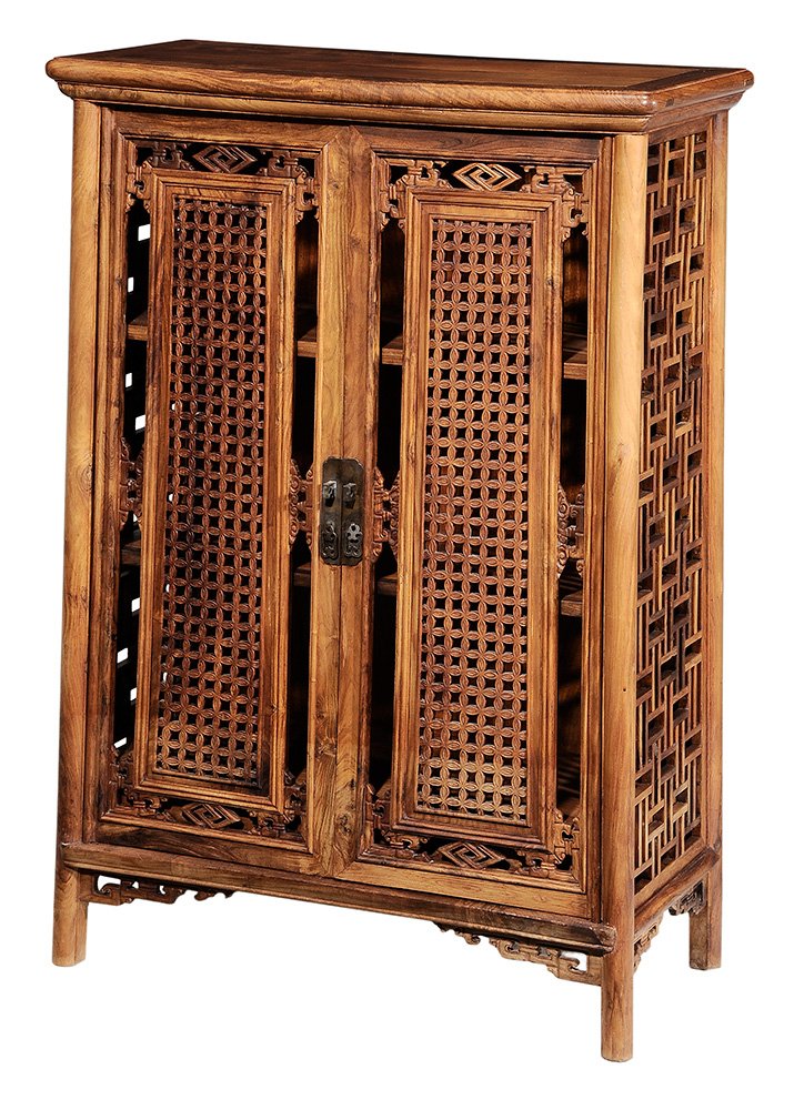 Chinese Carved Figured Hardwood (1 of 6)