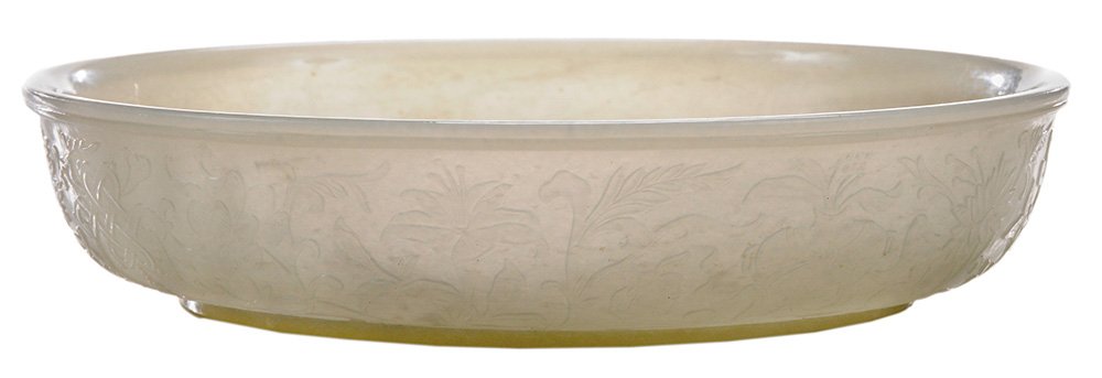 Finely Carved Jade Wedding Bowl (1 of 3)