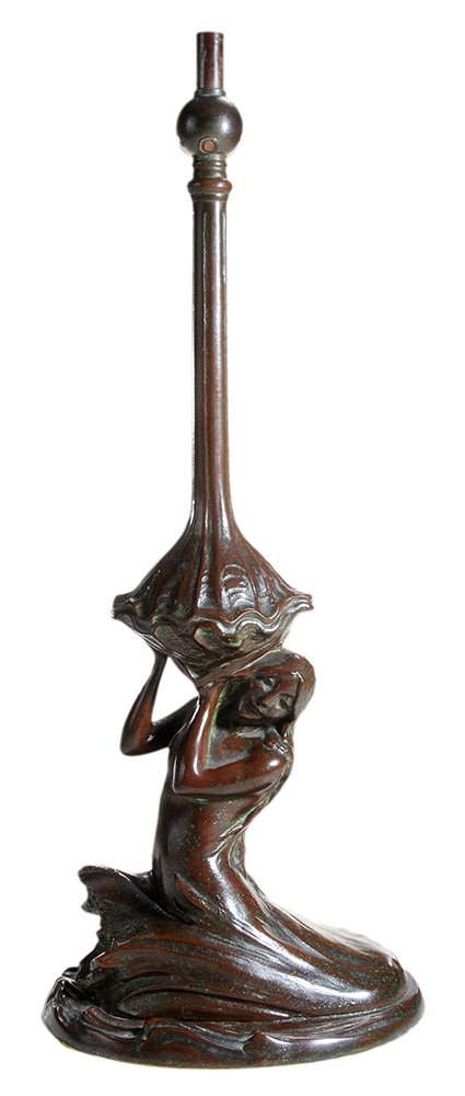 Rare Handel Mermaid Lamp Base (1 of 4)