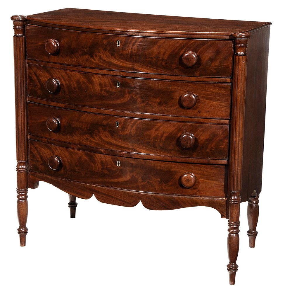 American Sheraton Figured Mahogany (1 of 5)