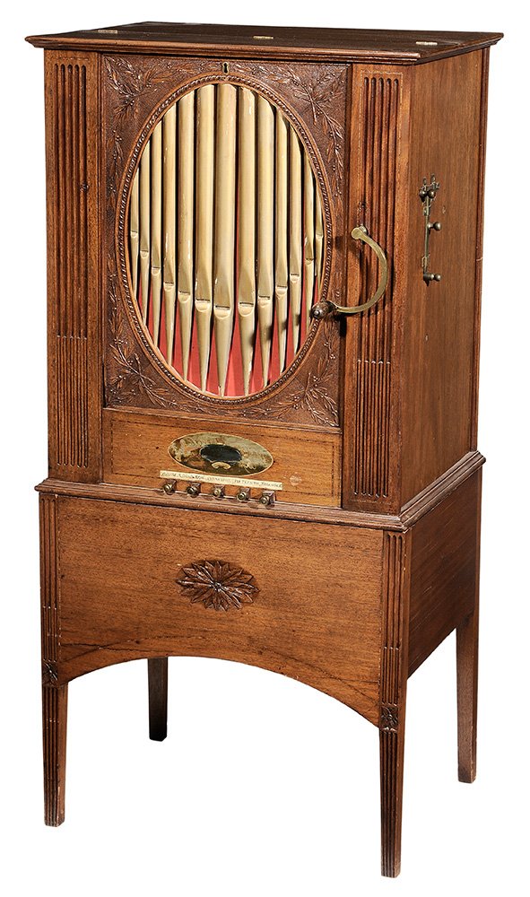 Georgian Mahogany Barrel Organ (1 of 10)