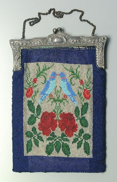 Beaded purse,