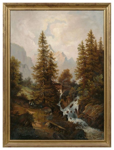 19th century landscape painting,