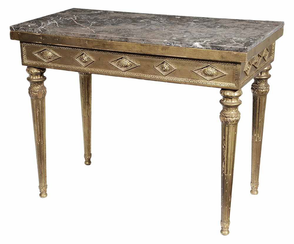 Italian Neoclassical Style Marble-Top (1 of 6)