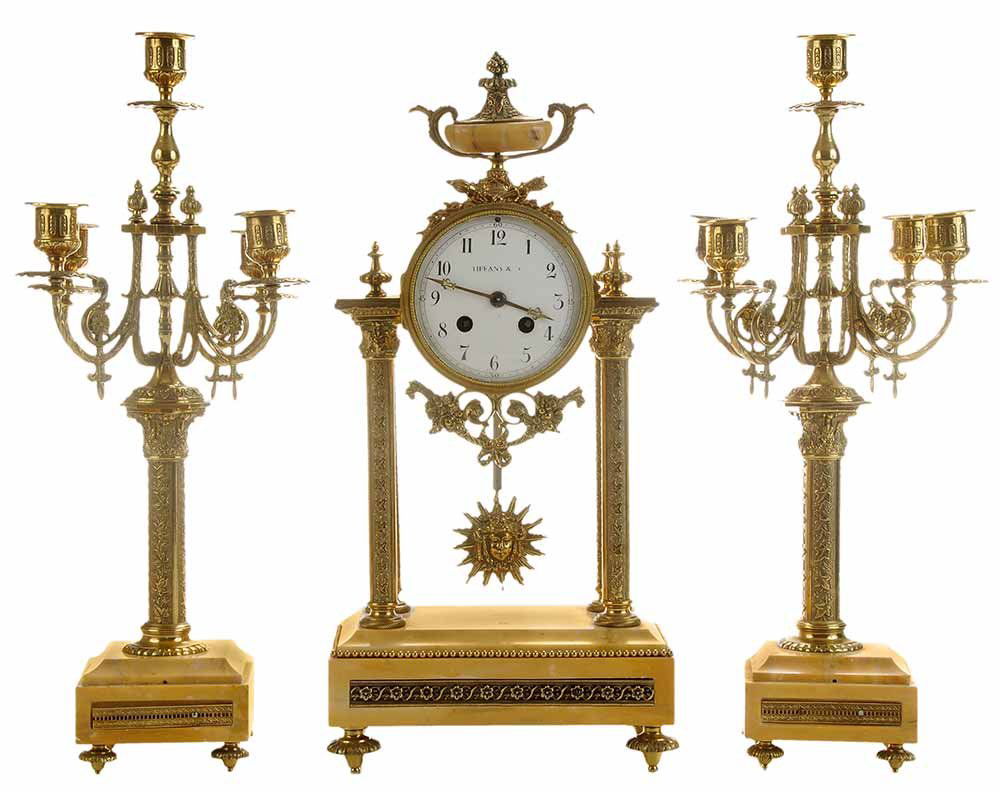 Tiffany & Co. Portico Clock, with a (1 of 6)