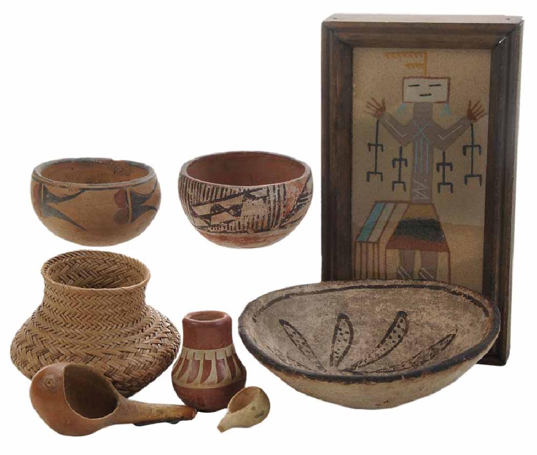 Eight Native American Items (1 of 3)