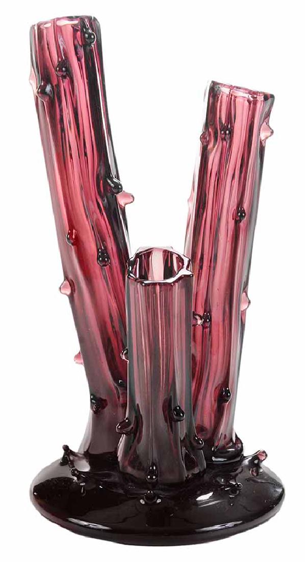 Steuben Amethyst Vase (1 of 3)