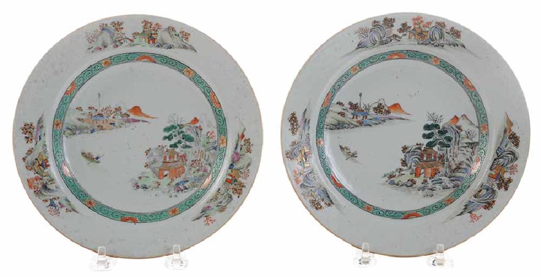 Fine Pair Chinese Export Famille Verte (1 of 5)