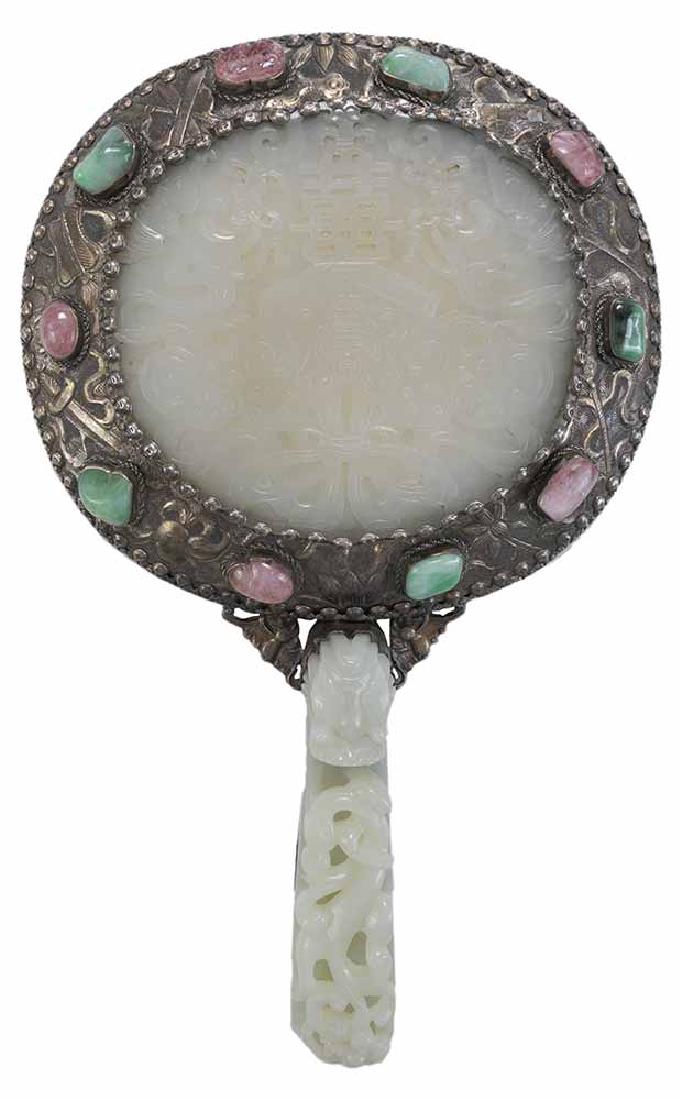 Fine Chinese White Jade and Silver (1 of 4)