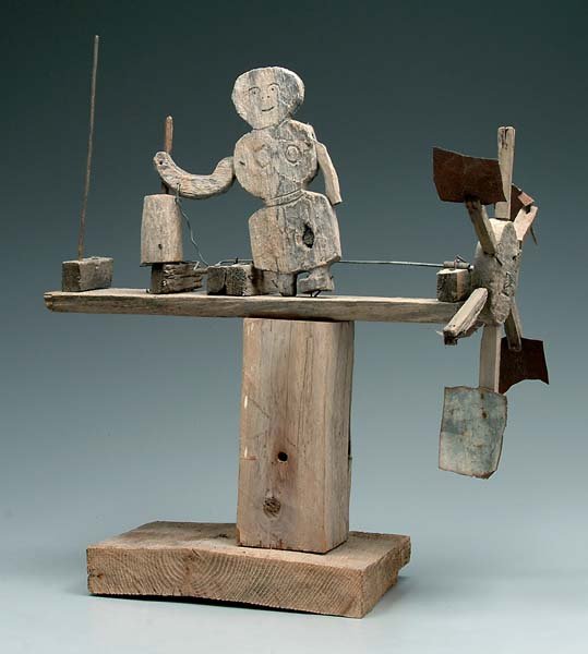 Folk art whirligig,