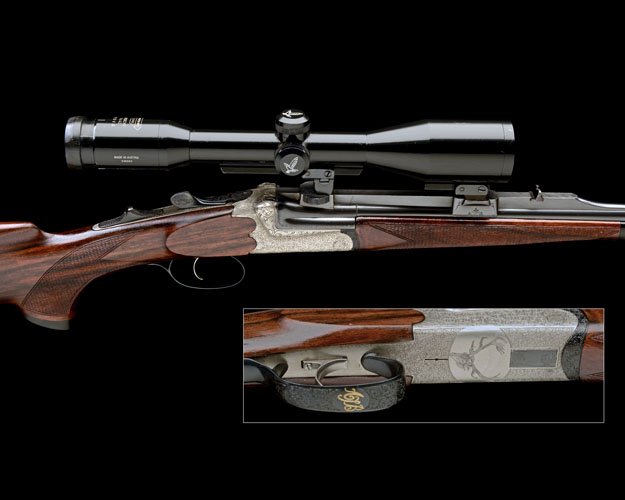 P. ZANARDINI A GUER-ENGRAVED 7X75R VOM HOFE