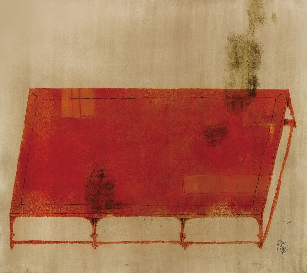 WANG HUAI-QING, Single Daybed: print H.C. 5/10, 76x86 cm