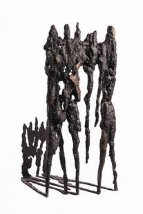 ZHANG FENG, Flaoting: 2007. bronze 1/8. 72x43x107 cm