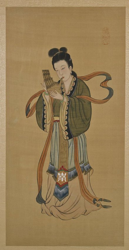 VINTAGE CHINESE PAINTING张大千笔 (1 of 1)