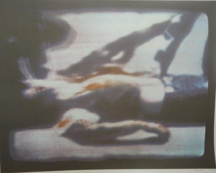 Richard Hamilton: Original Silkscreen Kent State Sheet 26 " x 34 " ,Image 28.5 " x 40 " #2962 / 5000,Signed and numbered
