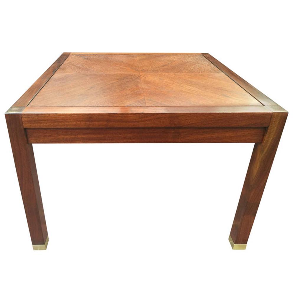 Edward Wormley for Dunbar Side Table: Edward Wormley for Dunbar Side Table Measures: H 14.5 in. x W 21 in. x D 21 in.