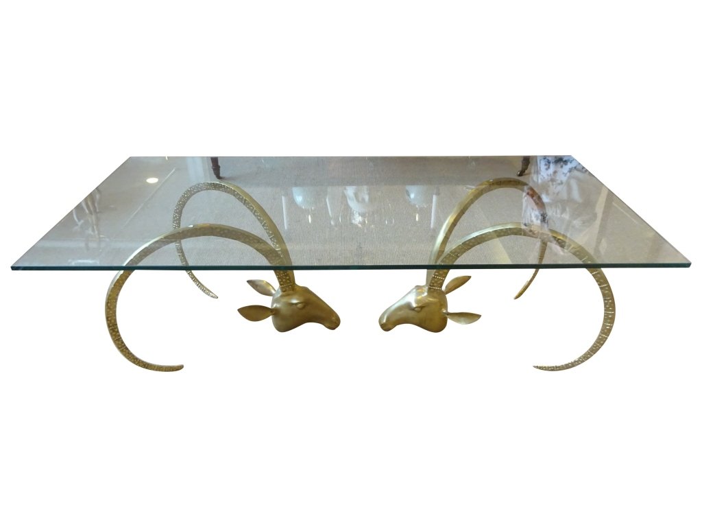 MODERN: RAMS HEAD COFFEE TABLE (1 of 4)