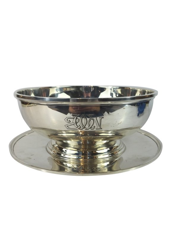 Kirk Sterling Bowl And Under Plate (1 of 7)