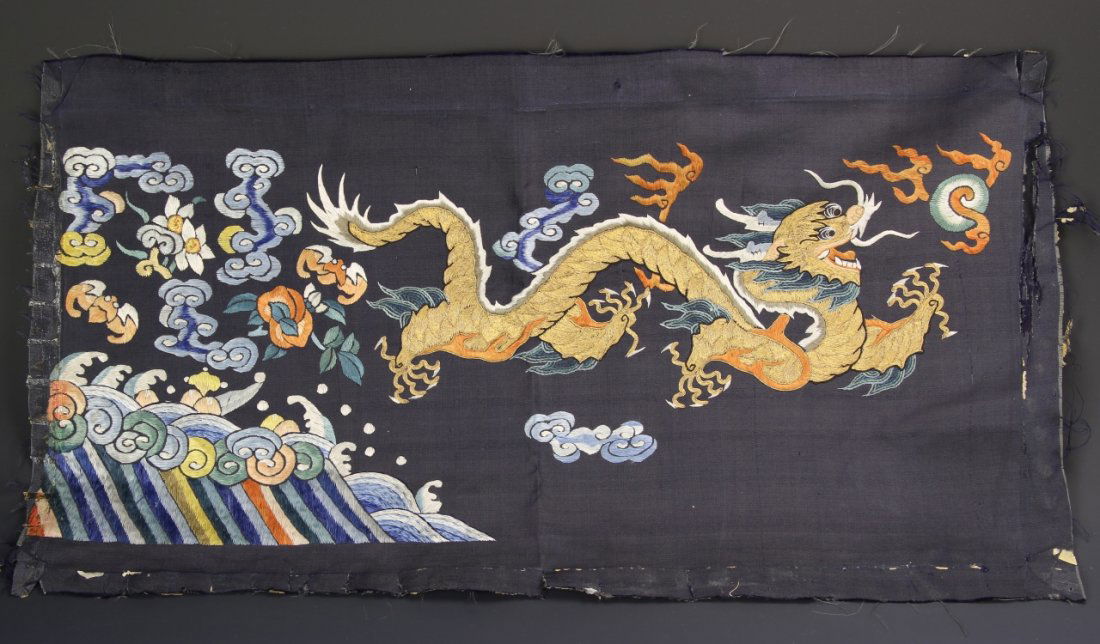 Chinese Silk Embroidery Dragon (1 of 4)