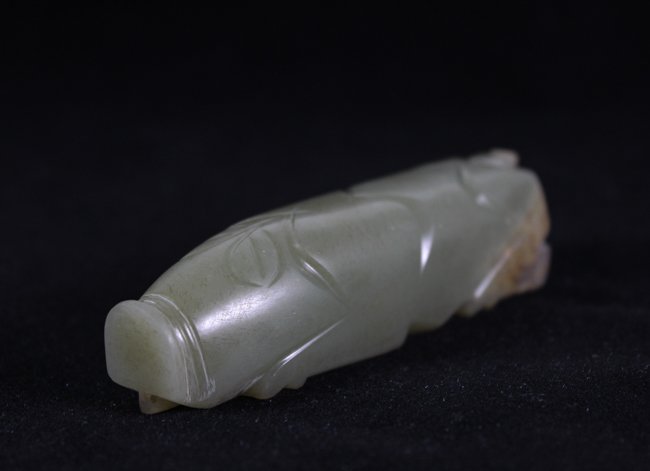 A Carved of Jade Pig (1 of 5)