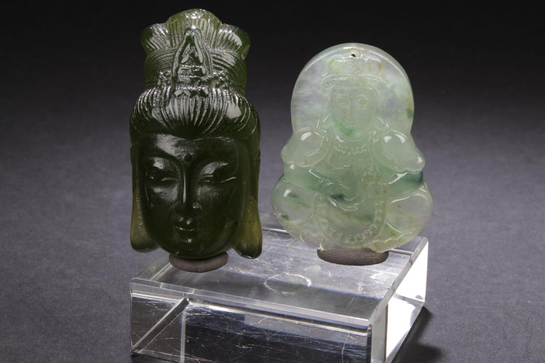 Two Chinese Estate Religious Items (1 of 4)