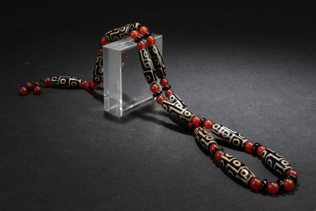 A Estate Beaded Tibetan Necklace (1 of 6)