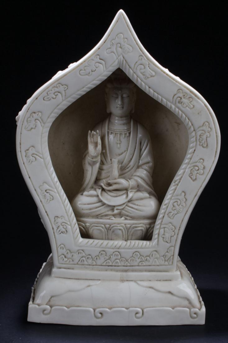 A Peaceful-pondering Chinese Estate White Porcelain (1 of 7)