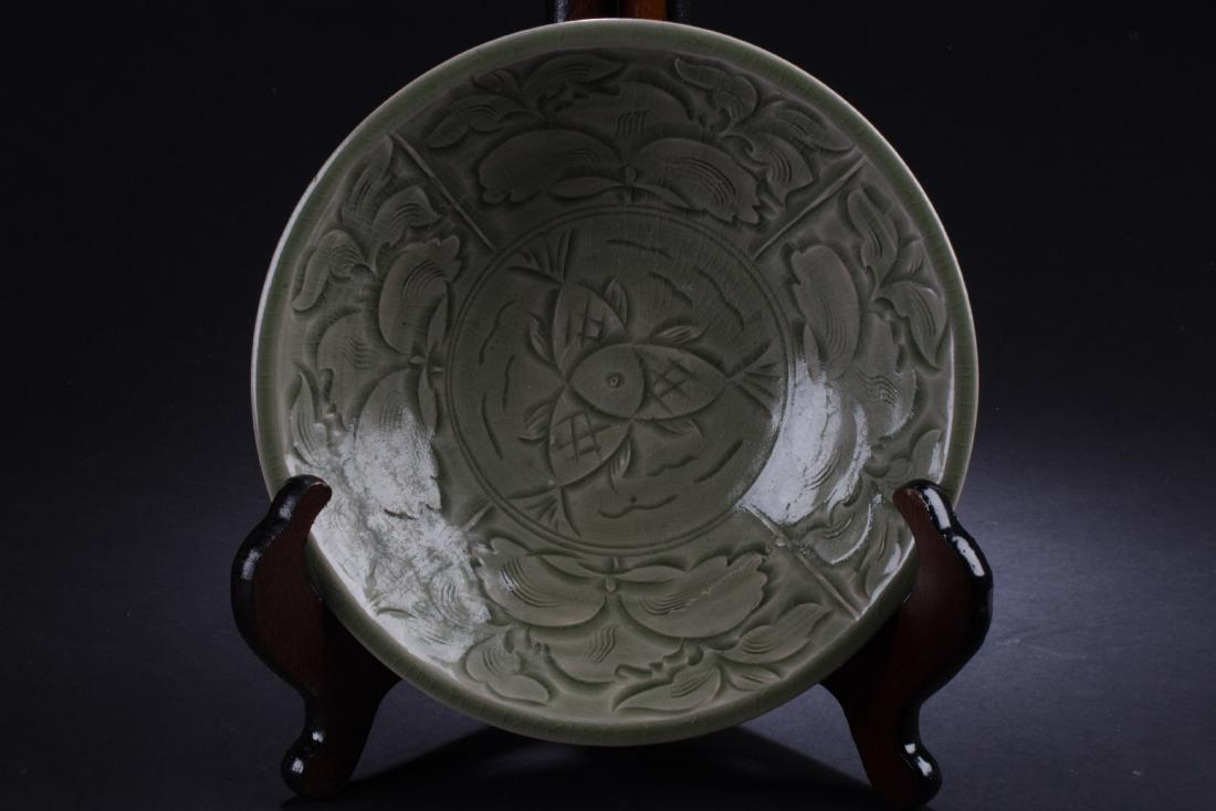 Chinese Celadon Plate (1 of 6)
