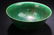 An Estate Green Porcelain Fortune Bowl Display