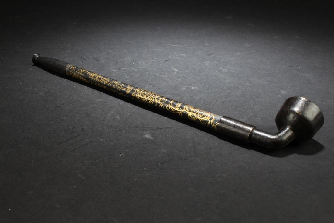 A Chinese Decorating Estate Pipe Display (1 of 6)