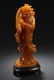A Chinese Damo Soapstone-curving Estate Statue