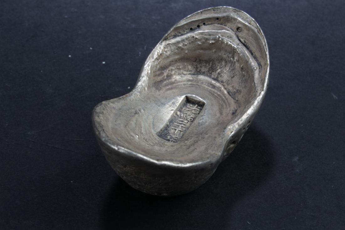 A Chinese Small Money-brick Display: A Chinese Small Money-brick Display. Height: 1.5 (inch). Length: 3 (inch).