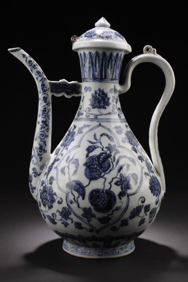 Chinese Blue & White Ewer (1 of 8)