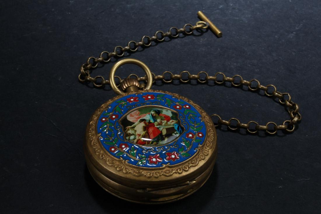 An Estate Western-portrait Pocket Watch Display (1 of 5)