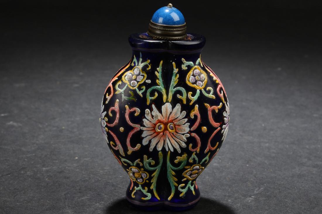 A Duo-opening Chinese Estate Nature-sceen Snuff Bottle (1 of 7)