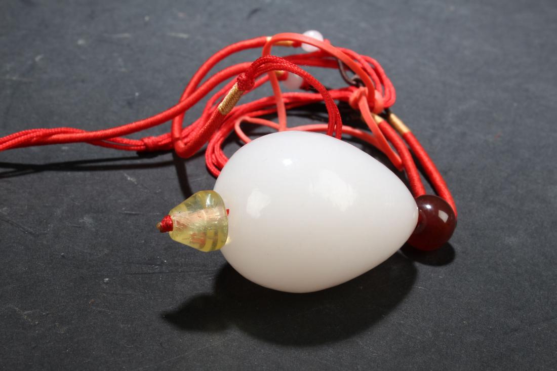 An Estate Chinese Jade Fortune Figure Display (1 of 4)