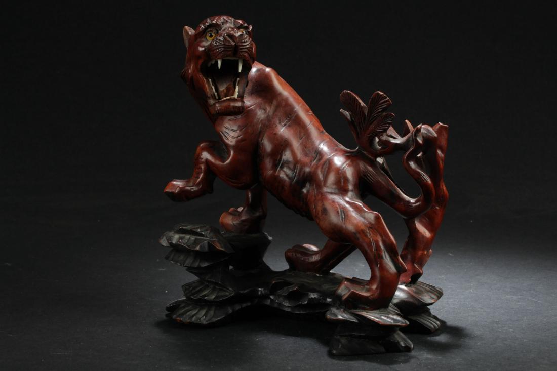 An Estate Chinese Tiger Fortune Display Statue (1 of 7)