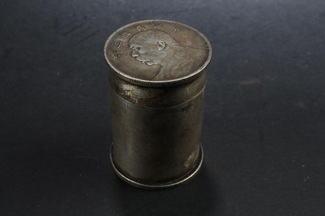 An Estate Coin-container Figure Display (1 of 6)