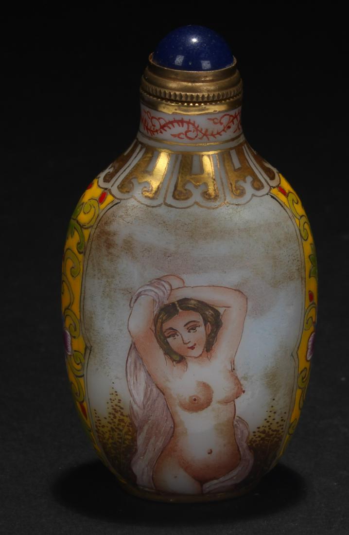 A Chinese Western-portrait Estate Snuff Bottle Display (1 of 4)