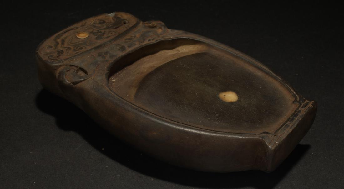 An Estate Chinese Small Inkstone Display (1 of 4)