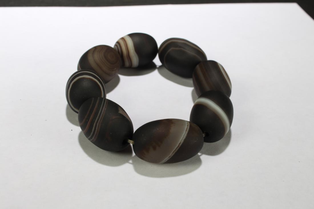 An Estate Tibetan Beaded Bracelet (1 of 5)